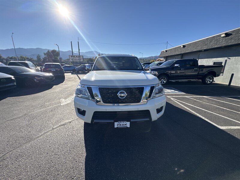 Used 2019 Nissan Armada Platinum w/ Captain's Chairs Package AWD/4WD image 2