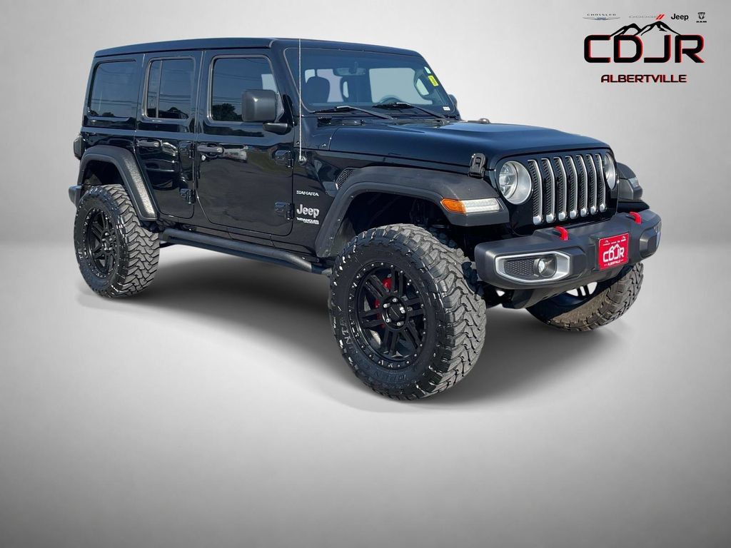 Used 2018 Jeep Wrangler Unlimited Sahara AWD/4WD image 1