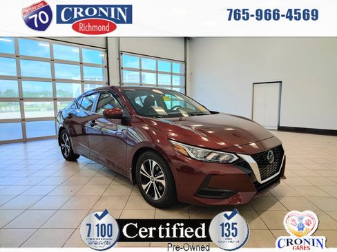 Used 2021 Nissan Sentra SV FWD image 1