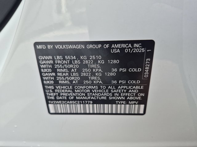 Used 2025 Volkswagen Atlas Cross Sport SE FWD image 35