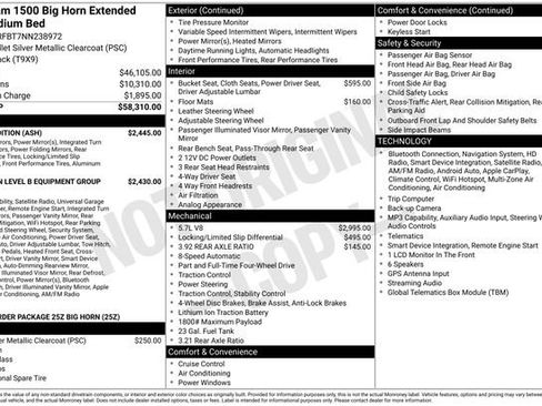 Used 2022 RAM 1500 Big Horn w/ Night Edition AWD/4WD image 5
