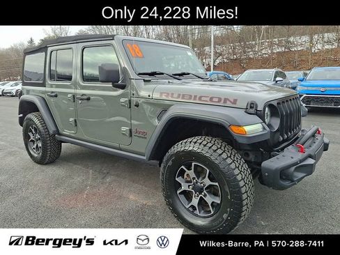Used 2018 Jeep Wrangler Unlimited Rubicon w/ Dual Top Group image 1