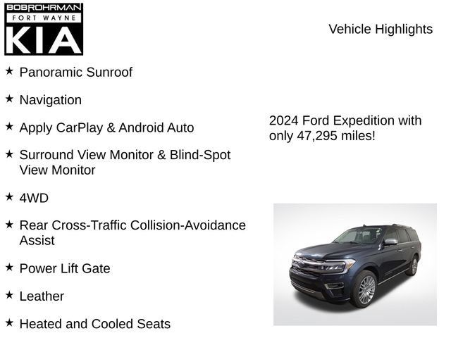 Used 2024 Ford Expedition Platinum AWD/4WD image 8