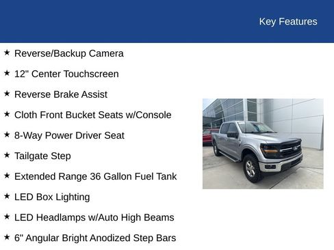 Used 2025 Ford F150 XLT w/ Equipment Group 301A Standard AWD/4WD image 36