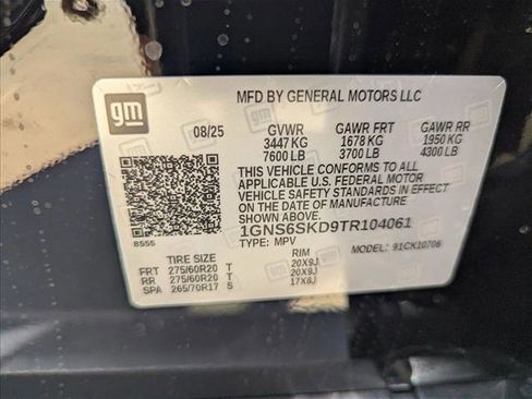 New 2026 Chevrolet Tahoe Premier w/ Sun And Tow Package image 21