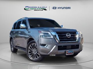Used 2022 Nissan Armada Platinum w/ Captain's Chairs Package RWD video 1