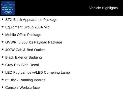 New 2025 Ford F150 STX w/ STX Black Appearance Package image 5