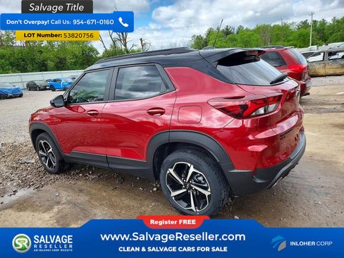 Used 2021 Chevrolet TrailBlazer RS w/ Convenience Package AWD/4WD image 3