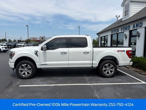 Certified 2023 Ford F150 Platinum w/ Equipment Group 701A High AWD/4WD image 3