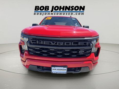 Used 2025 Chevrolet Silverado 1500 Custom w/ Turbomax Blackout Package AWD/4WD image 5