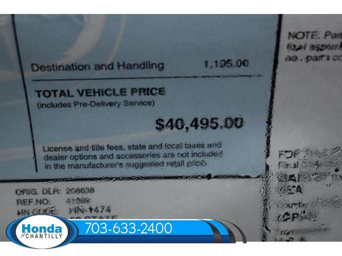 New 2025 Honda Accord Hybrid Touring image 40