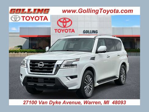 Used 2024 Nissan Armada SL w/ Captain's Chairs Package AWD/4WD image 1