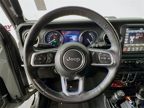 Used 2023 Jeep Wrangler Unlimited Rubicon 4xe w/ Safety Group image 12