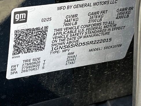 Used 2025 Chevrolet Tahoe Premier image 37