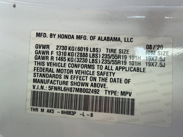 Used 2021 Honda Odyssey Touring image 23