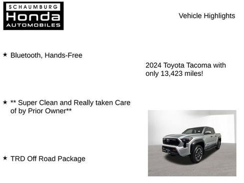 Used 2024 Toyota Tacoma TRD Off-Road AWD/4WD image 8