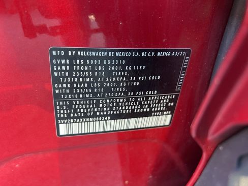 Used 2022 Volkswagen Tiguan SE image 34