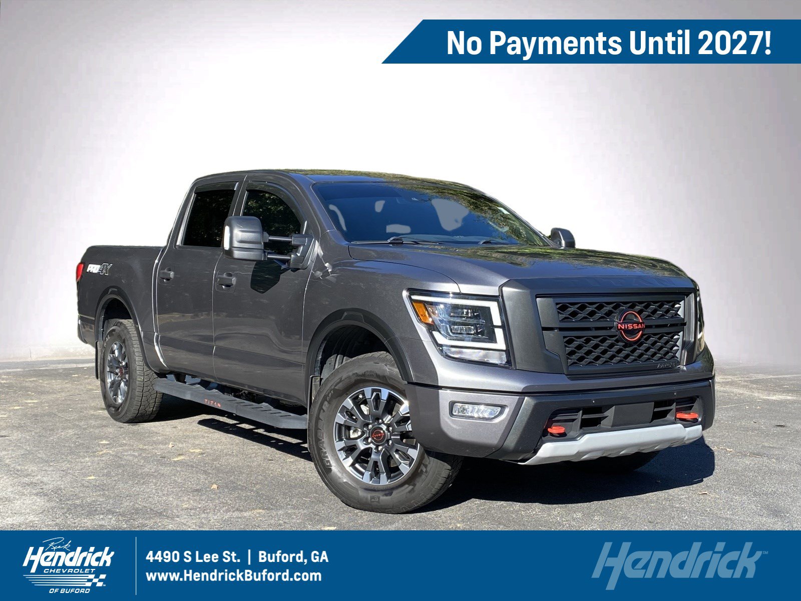 Used 2024 Nissan Titan PRO-4X w/ Off Road Protection Package AWD/4WD image 1