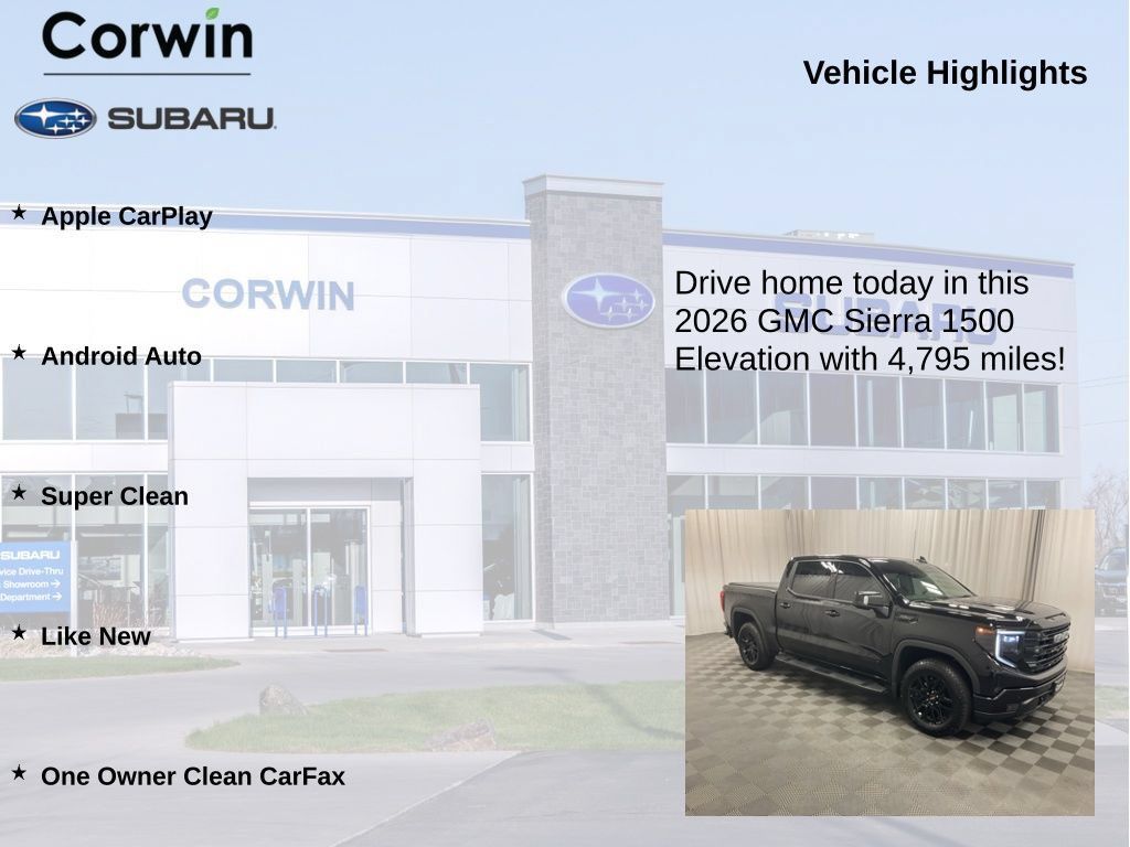 Used 2026 GMC Sierra 1500 Elevation w/ Elevation Premium Package AWD/4WD image 6