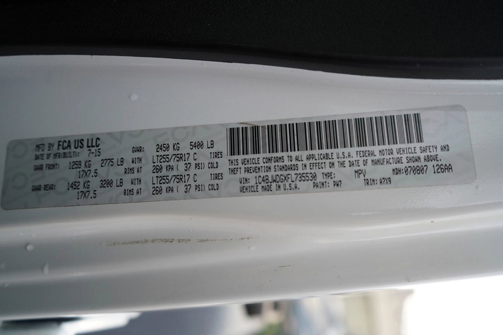 Used 2015 Jeep Wrangler Unlimited Sport AWD/4WD image 10