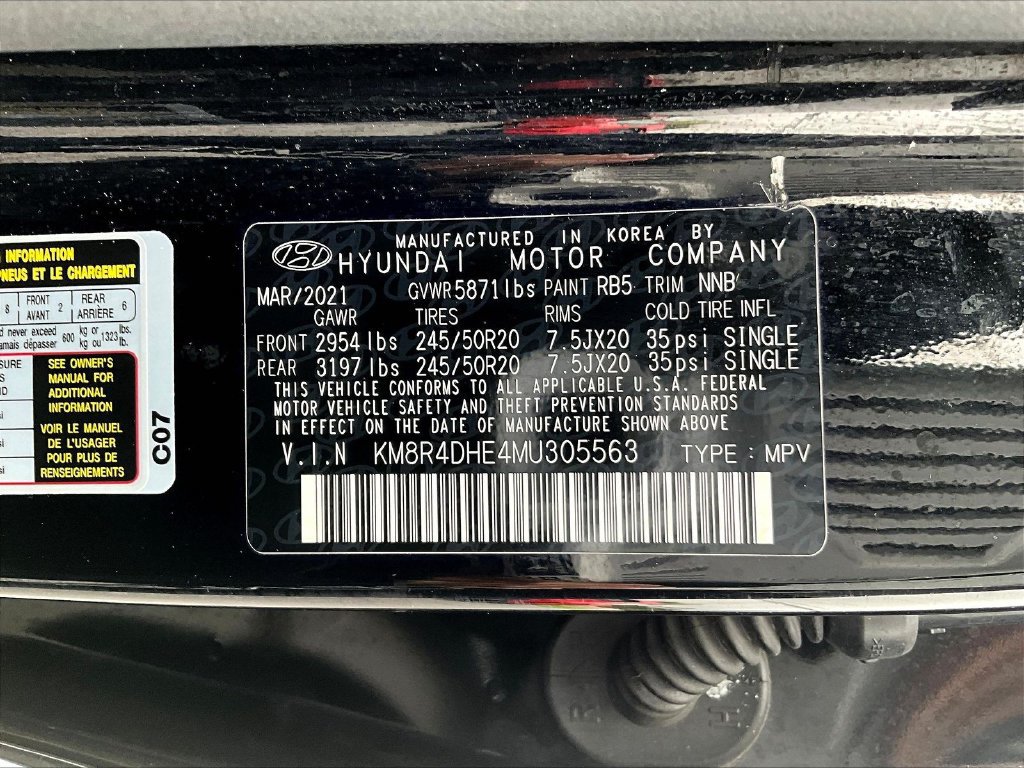 Used 2021 Hyundai Palisade SEL AWD/4WD image 24