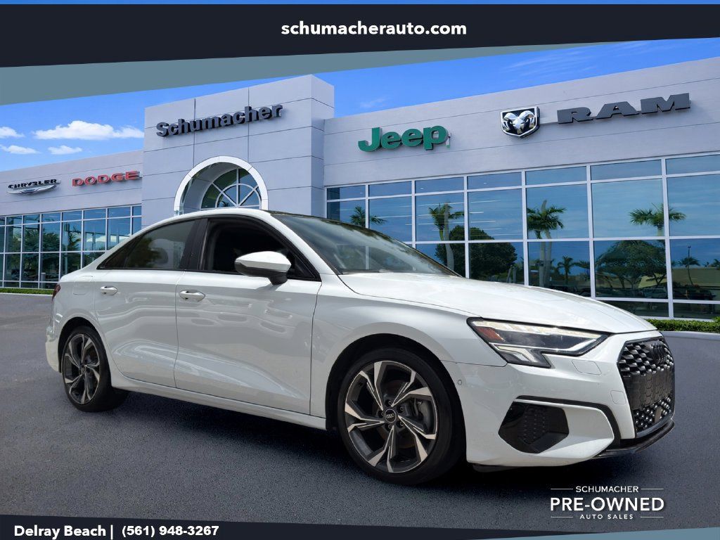 Used 2023 Audi A3 2.0T Premium Plus w/ Premium Plus Package FWD image 1
