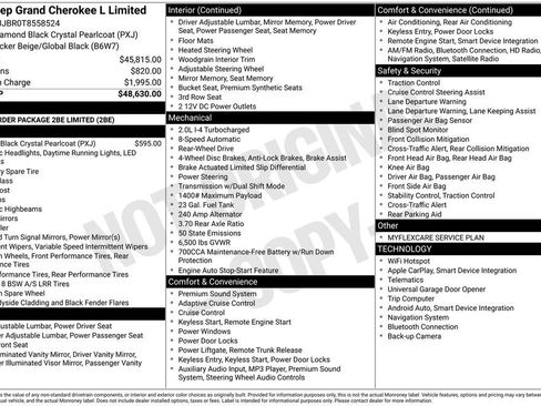 New 2026 Jeep Grand Cherokee L Limited RWD image 7