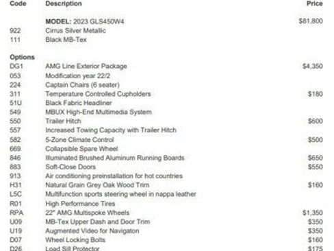 Certified 2023 Mercedes-Benz GLS 450 4MATIC image 3