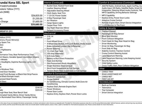 New 2026 Hyundai Kona SEL Sport FWD image 26