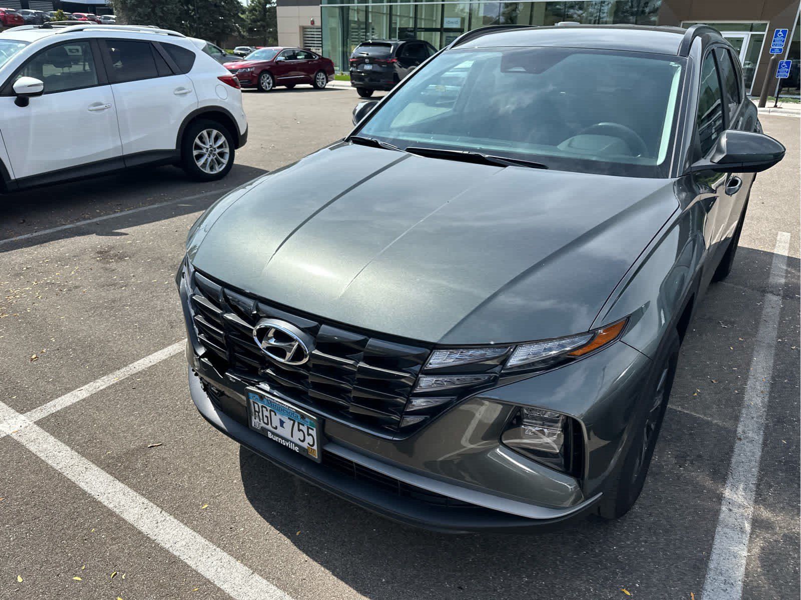 Used 2024 Hyundai Tucson Blue AWD/4WD image 5