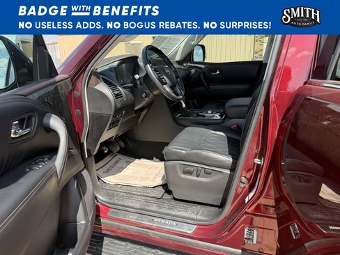 Used 2021 Nissan Armada Platinum w/ Captain's Chairs Package AWD/4WD image 12
