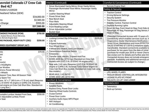 Used 2018 Chevrolet Colorado LT w/ LT Convenience Package image 11