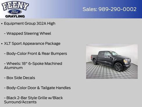 Certified 2023 Ford F150 XLT w/ Equipment Group 302A High AWD/4WD image 17