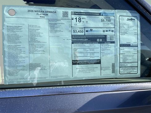 New 2026 Nissan Armada Platinum image 20