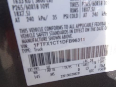 Used 2013 Ford F150 XLT w/ XLT Chrome Pkg image 54