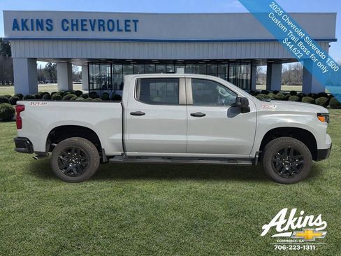 Certified 2025 Chevrolet Silverado 1500 Custom Trail Boss AWD/4WD image 6