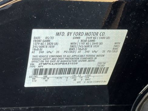 Used 2023 Ford Edge SEL w/ Convenience Package AWD/4WD image 20