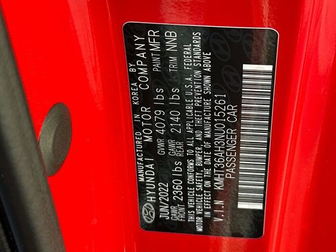 Used 2022 Hyundai Veloster N image 28