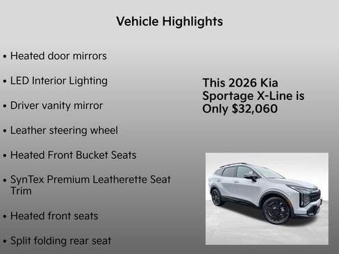 New 2026 Kia Sportage X-Line w/ X-Line Premium Package image 15