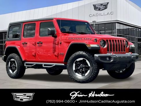 Used 2020 Jeep Wrangler Unlimited Rubicon w/ LED Lighting Group AWD/4WD image 1