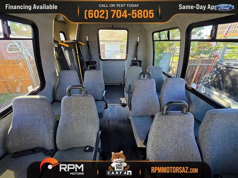 Used 2011 Ford E-350 and Econoline 350 Super Duty w/ Shuttle Bus Prep Pkg image 17