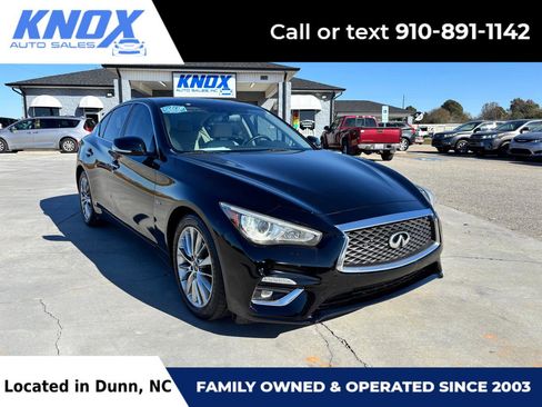Used 2019 INFINITI Q50 Luxe image 1