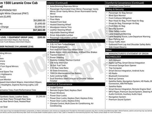 Used 2025 RAM 1500 Laramie AWD/4WD image 33
