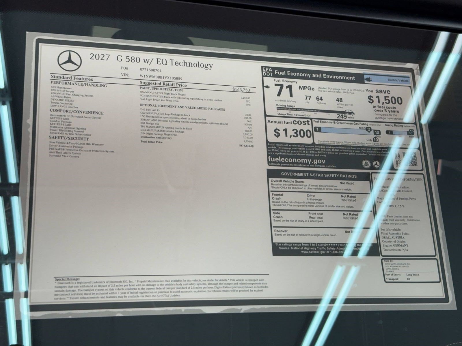 New 2027 Mercedes-Benz G 580 e image 33