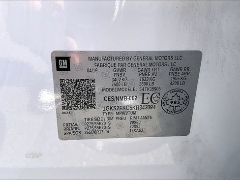 Used 2019 GMC Yukon XL SLE AWD/4WD image 22