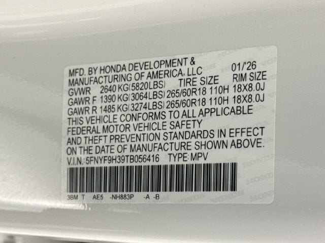 Used 2026 Honda Passport RTL image 32
