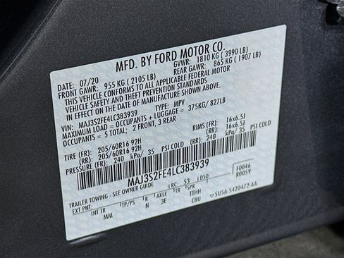 Used 2020 Ford EcoSport S image 12