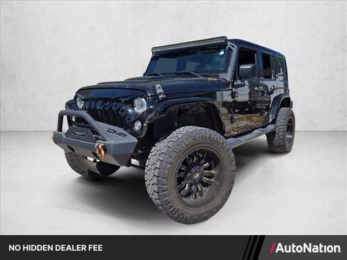 Used 2018 Jeep Wrangler Unlimited Sahara AWD/4WD image 1