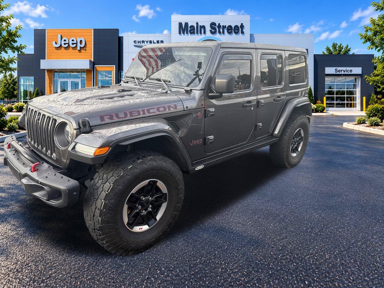 Used 2021 Jeep Wrangler Unlimited Rubicon AWD/4WD image 2