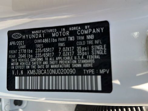 Used 2022 Hyundai Tucson Blue AWD/4WD image 27